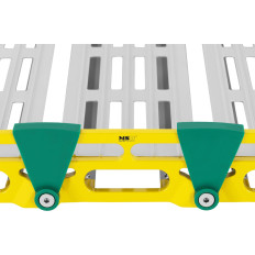 Passande ramp bärbar vikning upp till 500 kg 3000 x 914 mm