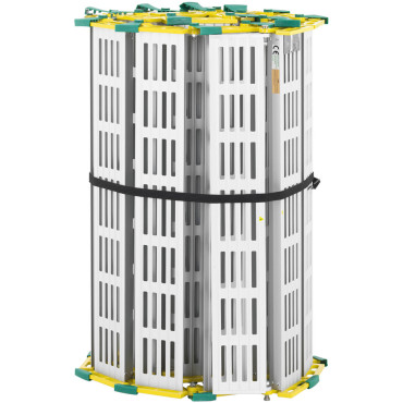 Iet uz rampas pārnēsājamo locīšanu līdz 500 kg 3000 x 914 mm