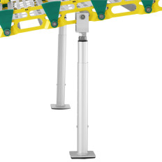 Passande ramp bärbar vikning upp till 500 kg 3000 x 914 mm
