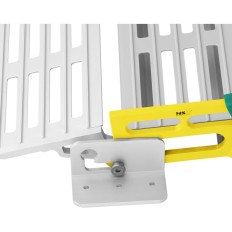 Passerer rampe bærbar foldning op til 500 kg 3000 x 914 mm