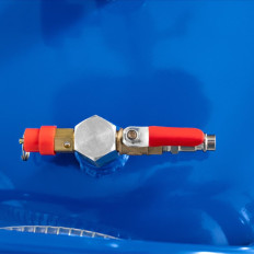 Tecer pneumático pneumático para óleo 68 l