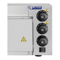 Pece na pizzu 1x40cm jednokomorový 2000W 230V Timer 120min Royal Catering