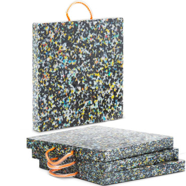Stabilizacijos kvadratinis sluoksnis po krano krano krano 50 x 50 cm iki 18000 kg nustatykite 4 vnt.