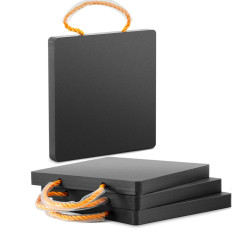Stabilisatie vierkant onderlaag onder kraankraan 30 x 30 cm tot 7000 kg 4 stks instellen.