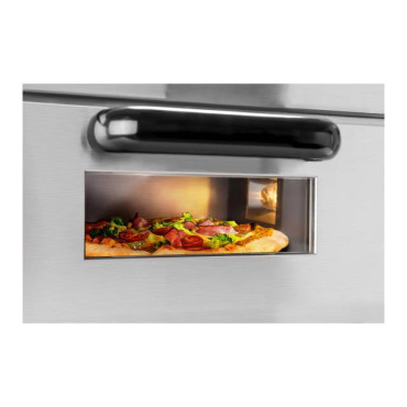 Pizza pečica 1x40cm eno-komora0-komora 2000W 230V Časovnik 120min Royal Catering