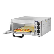 Horno de pizza 1x40cm de una sola cámara 2000W 230V TEMPORIZADOR 120min Royal Catering