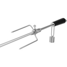 Acciaio inossidabile acciaio inox per grigliata rotante elettrica 83 cm 2 rpm