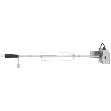Elektriskā rotācijas grilēšanas tērauda nerūsējošais tērauds 83 cm 2 apgr./min