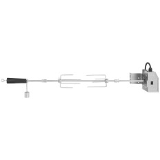 Aço inoxidável de aço inoxidável do grelhar rotativo elétrico 83 cm 2 rpm