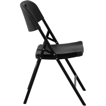Catering stol Banquet vrt Zložljivi 52 x 36 cm Black - 4 kos.