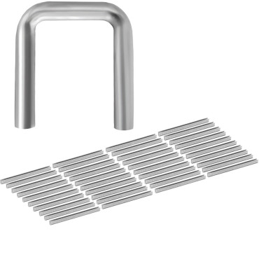 Aluminum clips for handbook Royal Catering 11,5 x 11,5 - 4000 τεμ.