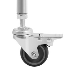 Rack frame for garbage bags Waste with foot pedal steel