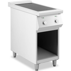Cucina a induzione 2 Bruciatore indipendente su una base aperta 400 V 8500 W