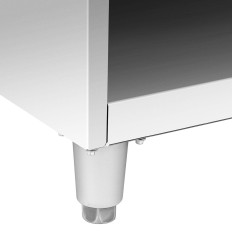 Cozinha de indução 4 queimador independente em uma base aberta 400 V 17000 W