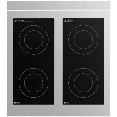 Induktsioon Köök 4 Vabasta põleti avatud baasil 400 V 17000 W