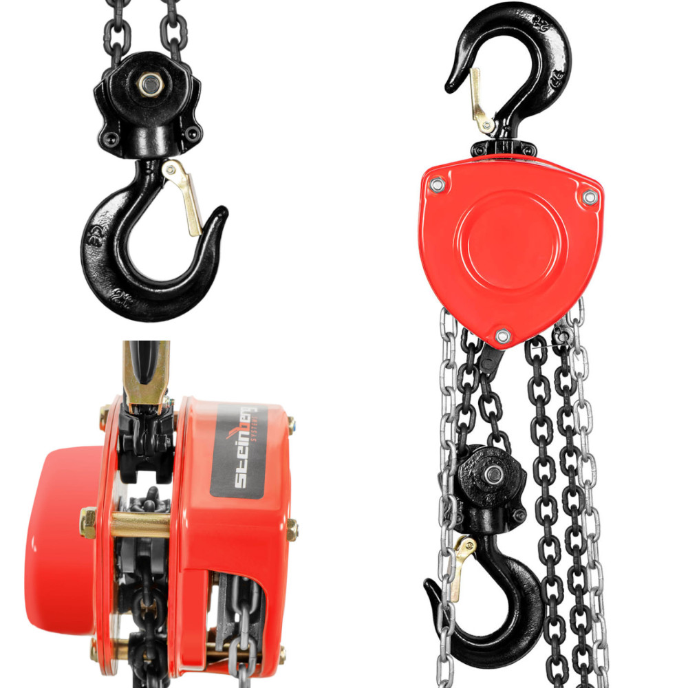 Cadena de cadena del cabrestante Hoist 2000 kg / 10 m