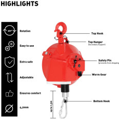 Μπαλάνς Thumble The Thumble για εργαλεία 5 - 9 kg 1,3 m