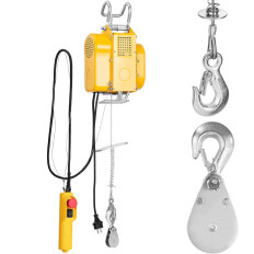 Wincher Winch. Elektriskā noliktava. Darbnīca 300 kg 12 m