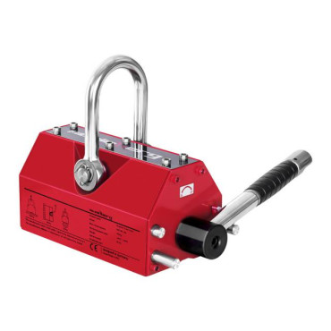 Manual Levante Gripper magnético para folhas e perfis até 300kg
