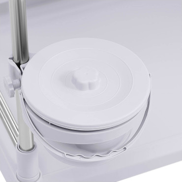 Lääketieteellinen vaunu Laboratorio 2 Hyllyt 2 Laatikot