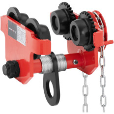 Rokas handheldwood ratiņi ar ķēdi 90-125 mm 2000 kg