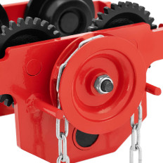 Rokas handheldwood ratiņi ar ķēdi 90-125 mm 2000 kg