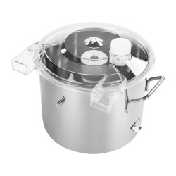 Robot de cuisine hachoir électrique avec bol de 9L.