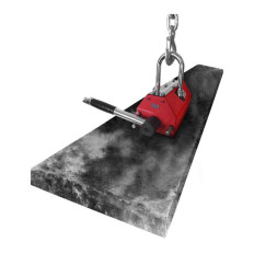 Handmatige lift magnetische grijper voor vellen en profielen tot 300 kg