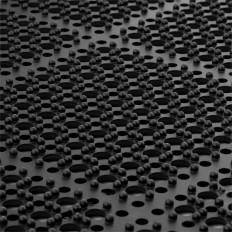 MATA Torkare Gummi Non-Slip Openwork 92 x 92 x 1 cm