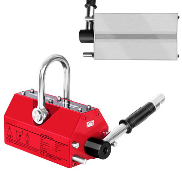 Manual Levante Gripper magnético para folhas e perfis até 500kg