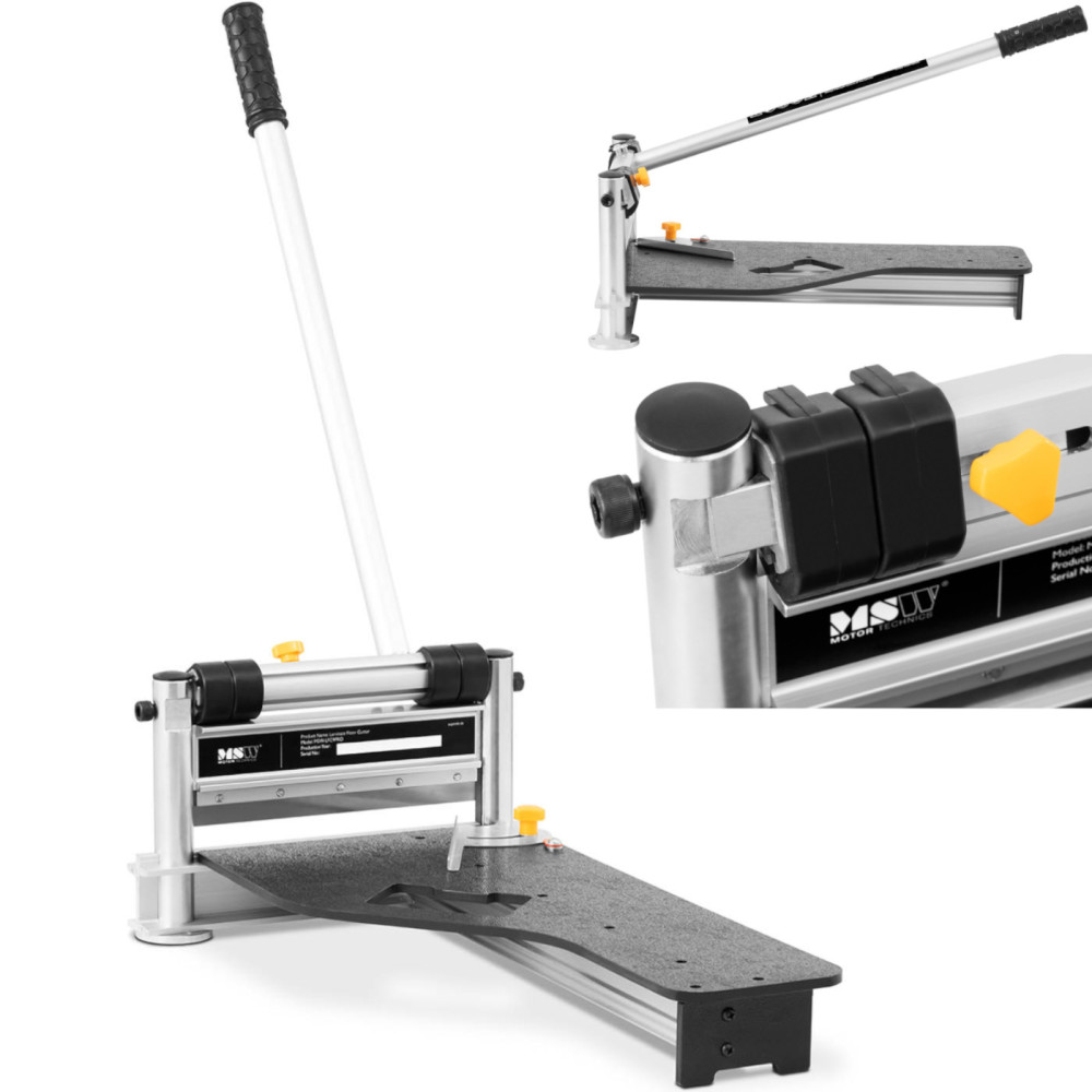 Máquina de guilhotina para cortar painéis laminados em uma largura de ângulo 203 mm espessura 16 mm