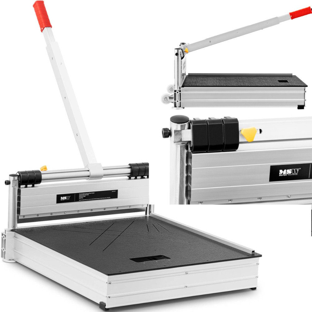 Guillotine-kone laminoitujen paneelien leikkaamiseen kulman leveys 490 mm paksuus 16 mm