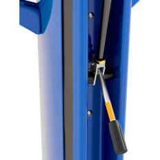 Infrarood spuitverfspuit voor het drogen van carrosserie op een statief van 4 x 1000