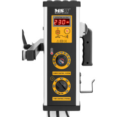 Radiatore a spruzzo a infrarossi per la carrozzeria di asciugatura su un treppiede 2 x 1000 w