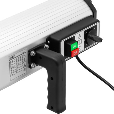 Infraröd spruta. Verkstadslampa för bilkropp 30-100C 1000 W