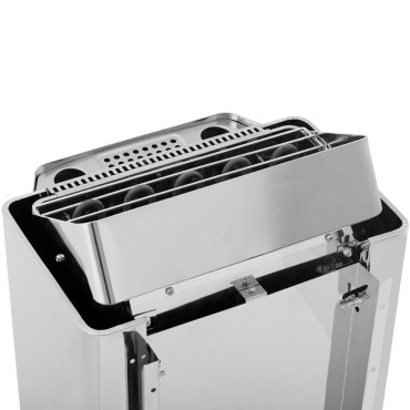 Fornalha de sauna elétrica 9-13 m3 a 110C 400 V 11,5 kW