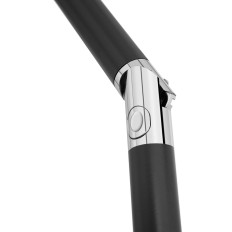 Garden umbrella. Round big tilting with a crank. 300 cm dark gray