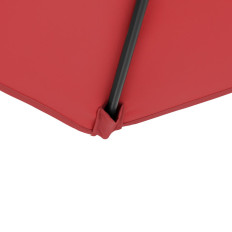 Parasol vrt terasa pravokutan s Crank 200 x 300 cm Burgundy