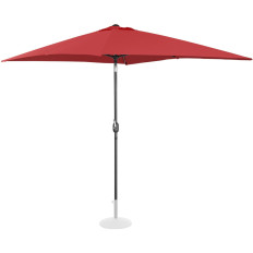 Parasol tuinterras rechthoekig met een crank 200 x 300 cm bourgondië