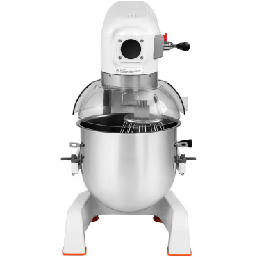 Um misturador de uma espiral de robô planetário com uma tigela abandonada de 20 l 700 W