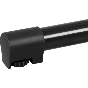 Bordsbord med ladugård runt tall vikta. 70 cm hög 110 cm svart