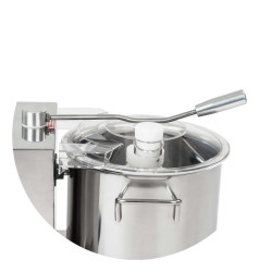 Robot de cuisine hachoir électrique avec bol de 9L.