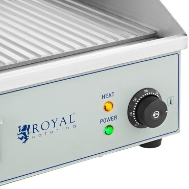 BBQ elektriskā grila plate dubultā dubultā 400 x 730 mm 2 x 2000 w