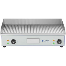 BBQ elektriskā grila plate dubultā dubultā 400 x 730 mm 2 x 2000 w