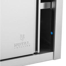 Armadio per catering con ante scorrevoli acciaieria 200 x 45 x 60 cm