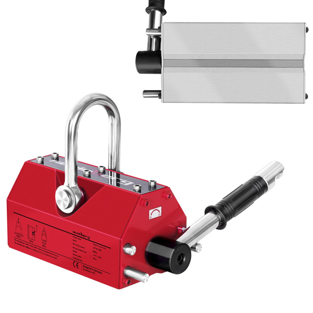 Manual lift Magnetic gripper for sheets and profiles up to 2000kg 2t