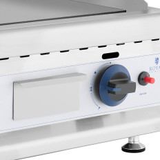 Plynový gril hladký pro propan-butan plyn 0,03 bar 35 x 40 cm 3000 w