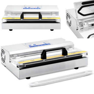 Μηχανή συσκευασίας. Τρόφιμα για φαγητό 31 cm 580 w