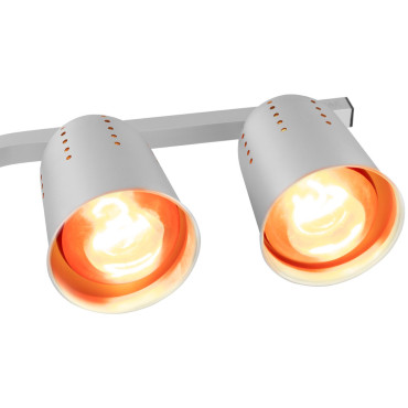 Lâmpada de aquecimento infravermelho para pratos de mesa de aquecimento pratos 500 W