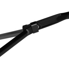 Puutarhanhoitopöytä Taitettava jopa 150 kg 1830 x 750 x 740 mm musta